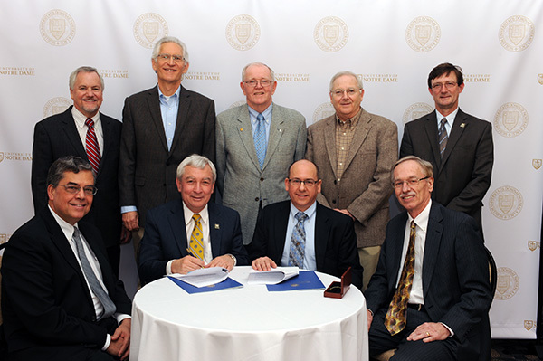 From left to right (first row) Peter Kilpatrick, Bob Bernhard, Neal Fine, Thomas Corke (Second row) Page Heller, Flint Thomas, Robert Nelson, Eric Jumper, and Dick Cox