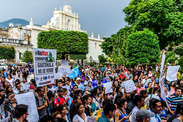 Protest In Guatemala Feature