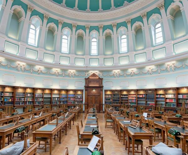 National Library in Dublin, Ireland