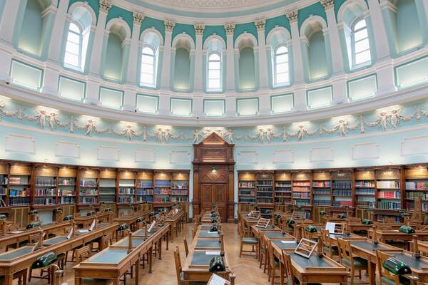 National Library in Dublin, Ireland