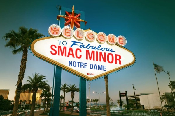Las Vegas Sign With The Text Replaced To Highlight The Smac Minor Instead