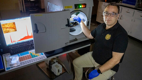 Khachatur Manukyan, research associate professor at Notre Dame’s Nuclear Science Laboratory in the Department of Physics and Astronomy