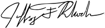 Jeffrey F. Rhoads signature