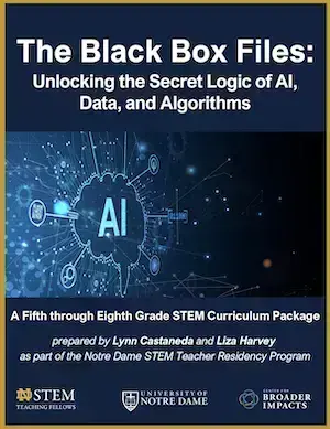 The Black Box Files: Unlocking the Secret Logic of AI, Data, and Algorithms" cover. Blue "AI" in glowing network.